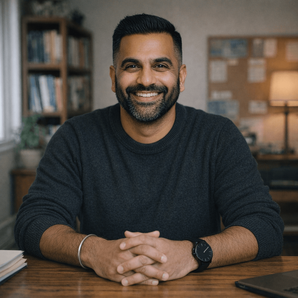 Portrait of an editor