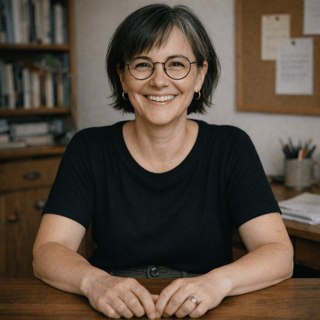 Portrait of an editor