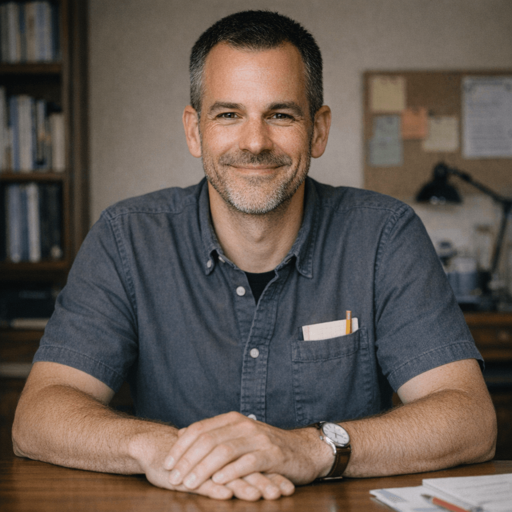 Portrait of an editor